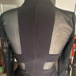 Besty Adam, Black long sleeve dress